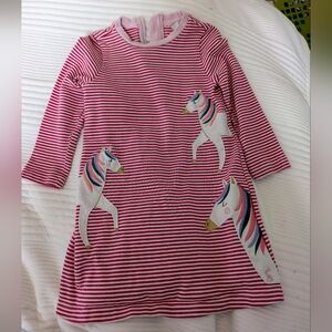 Joules Unicorn Dress 3Y